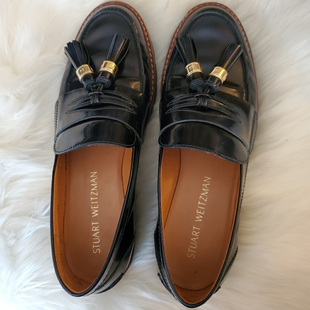 STUART WEITZMAN Manila Tassel Loafers